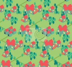 Tapeta: Cartoon suburbia