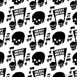 Tapeta: Ciężkiego muzyki rockowej odznaki rocznika wektorowa etykietka