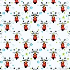 Tapeta: Cute dla dzieci wzór dla dziewcząt i chłopców. kolorowe motocykl,