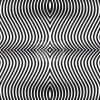Tapeta: Czarno-białe paski z iluzją optyczną