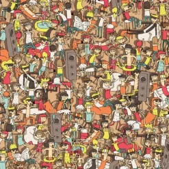 Tapeta: Dance party bez szwu deseń