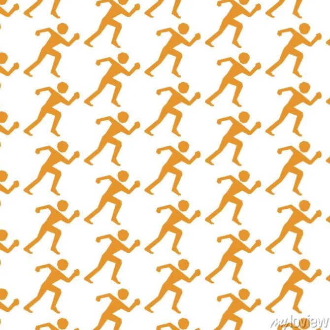 Tapeta: Deseń tła uruchomiony ikonę sportu