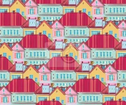 Tapeta: Domy miejskie z powyżej