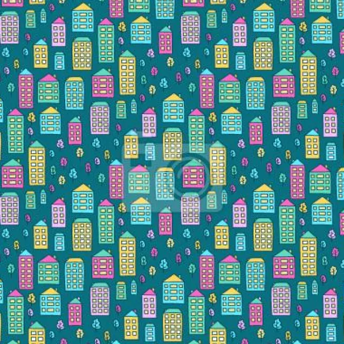 Tapeta: Doodle miasto