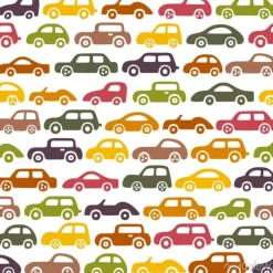 Tapeta: Doodle samochodów w tle. wzór może być stosowany do tapety, wzór