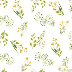 Tapeta: Drobne gałązki na białym tle