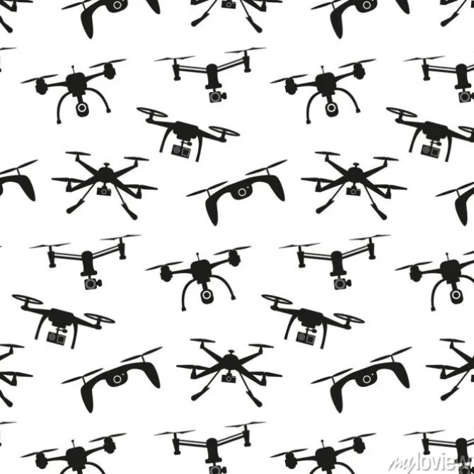 Tapeta: Drone szwu wzorca.