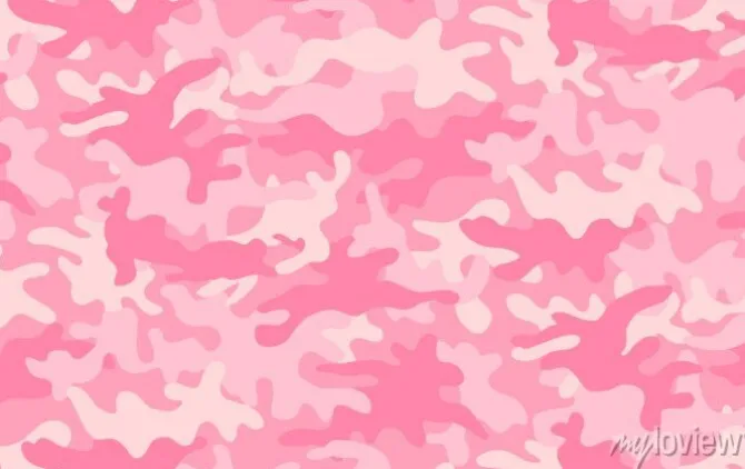 Tapeta: Dziewczęcej kamuflaż