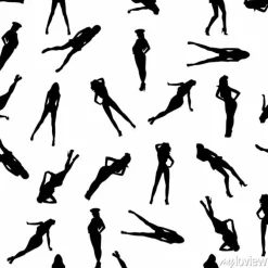 Tapeta: Dziewcząt sylwetki szwu