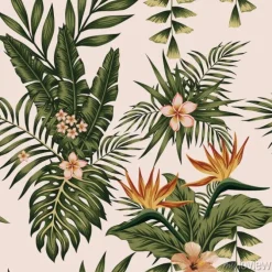 Tapeta: Egzotyczne kwiaty kompozycji i roślin