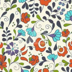 Tapeta: Folklor kwiaty na wazach