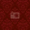Tapeta: Francuski wzór barokowy w czerwieni