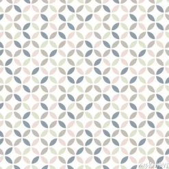 Tapeta: Geometric seamless pattern in pastel colors. mid century design.