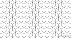 Tapeta: Geometryczny wzór z sześciokątów