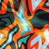Tapeta: Graffiti małych psychodeliczny wzór bez szwu ilustracji wektorowych