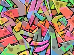 Tapeta: Graffiti w tle