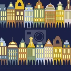 Tapeta: Hałas domów