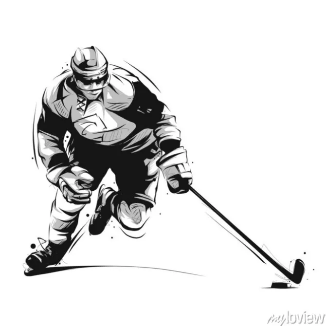 Tapeta: Hokeja na lodzie