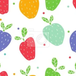 Tapeta: Jabłka na kropki