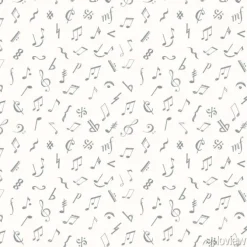 Tapeta: Jednolite tło z nut i znaków