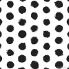 Tapeta: Jednolite wzór kropek. ręcznie malowane okręgi. ilustracja ink.