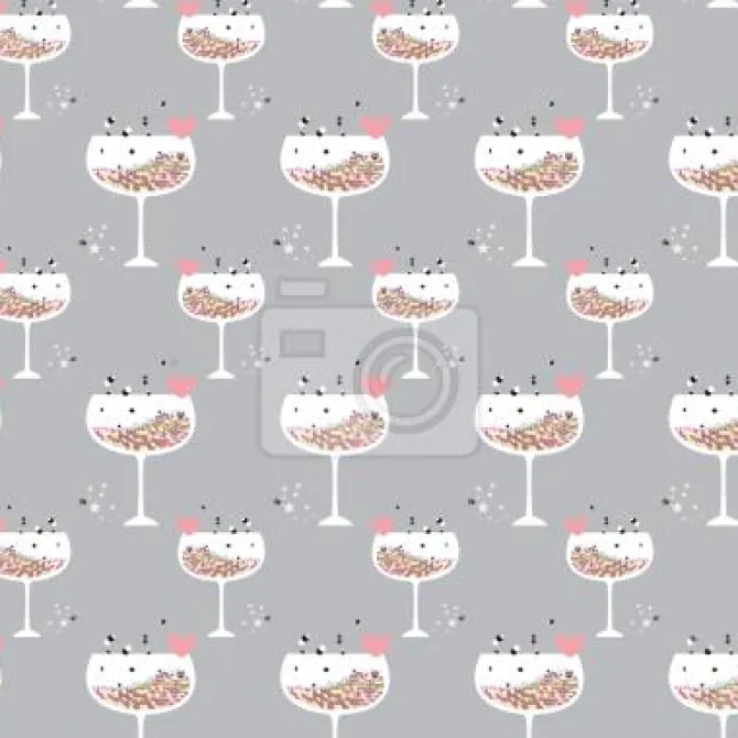 Tapeta: Koktajl sześciokątny dla miłośników