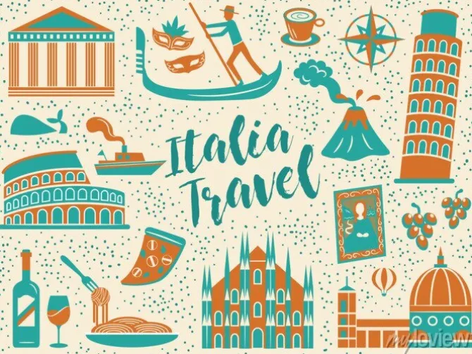 Tapeta: Kolekcje podróży włoch