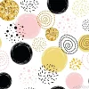 Tapeta: Kolorowe kropki i kreski