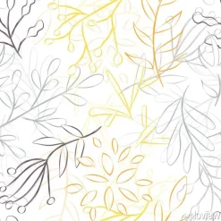 Tapeta: Kolorowe listki malowane kredkami