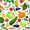 Tapeta: Kolorowy warzywny wzór