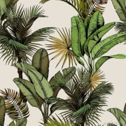 Tapeta: Liście palmowe i bananowe