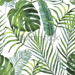 Tapeta: Liście tropikalne egzotyczne rośliny