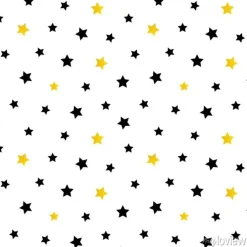 Tapeta: Śliczne czarne i złote gwiazdy bez szwu tła.