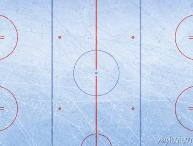 Tapeta: Lodowisko do hokeja