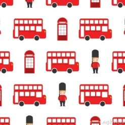 Tapeta: London wektora bez szwu deseń