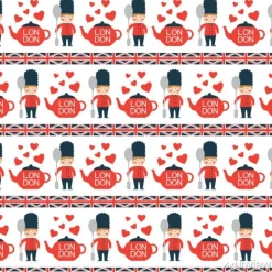 Tapeta: Londyn bezszwowe tło wektor