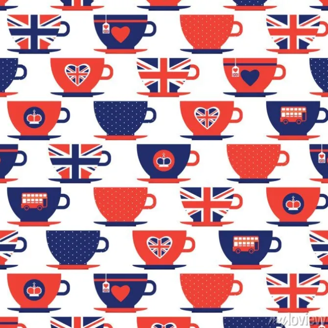 Tapeta: Londyn wektora bezszwowe tło