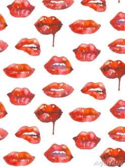Tapeta: Makijaż usta.