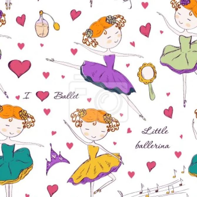 Tapeta: Mały ballerina