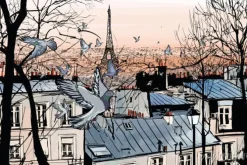 Tapeta: Montmartre w paryżu