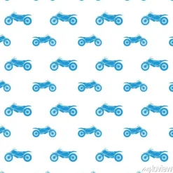 Tapeta: Motocykle. wektor bez szwu deseń