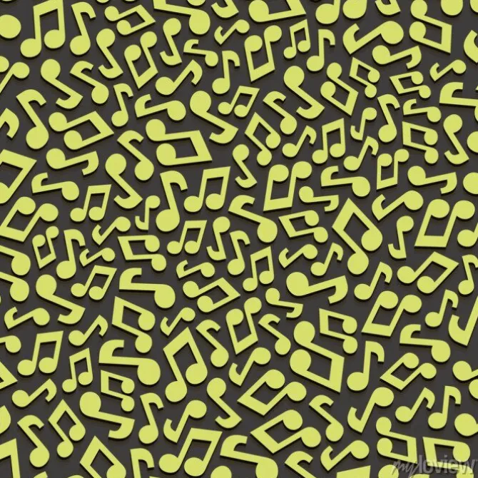 Tapeta: Musical szwu z nut.