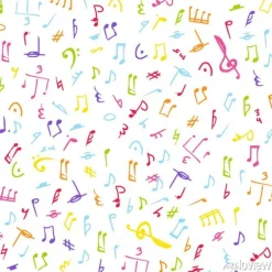 Tapeta: Muzyka bez szwu wzór