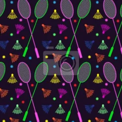 Tapeta: Neon badminton