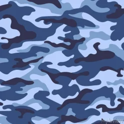 Tapeta: Niebieski wzór kamuflażu moro