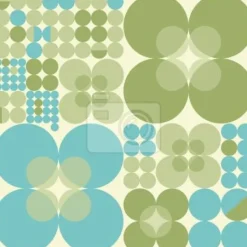 Tapeta: Okrąg retro wiosna