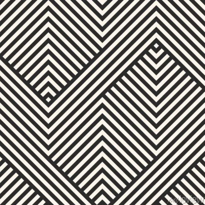 Tapeta: Ornament z iluzją optyczną