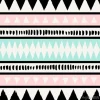 Tapeta: Pastelowy wzór etno