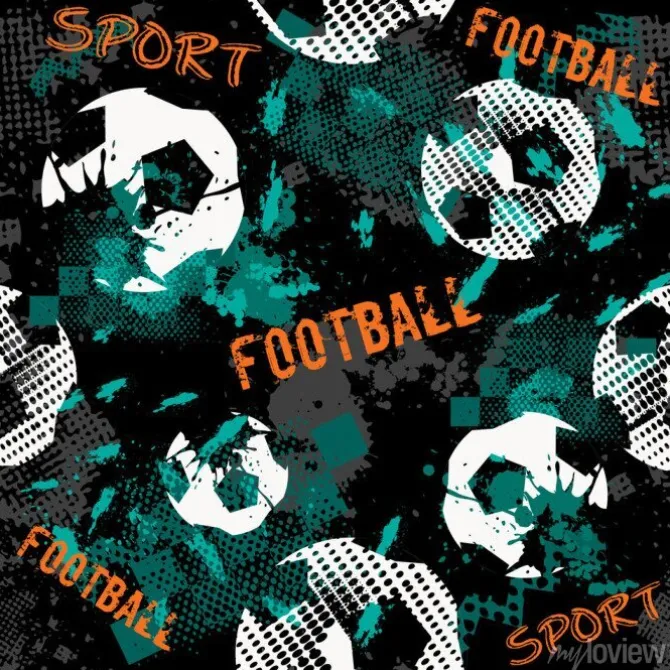 Tapeta: Piłka nożna i napisy