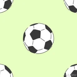 Tapeta: Piłka nożna soccerball wzór, ręcznie rysowane styl wektor doodle